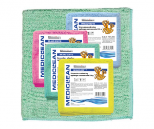 <b>Ściereczka z mikrofazy 30x30/360g zielona.</b>