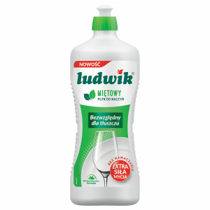 <b>Ludwik płyn do mycia naczyń</b> - Miętowy 900g