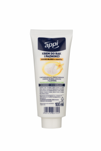 <b>Appi Krem do rąk i paznokci</b> - Kozie mleko z wanilią 100ml