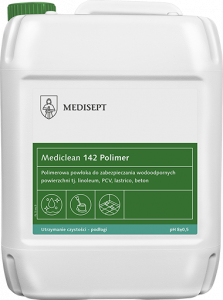 <b>Mediclean 142 Polimer 5l.</b> Polimerowa powłoka do powierzchni.