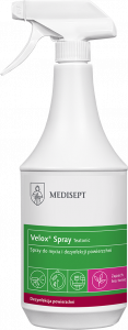 <b>Velox Spray Tea tonic 1l. </b>Spray do mycia i dezynfekcji powierzchni.