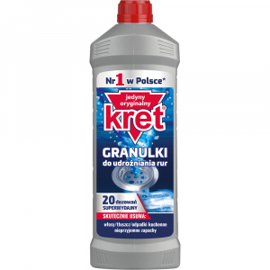 <b>Kret Granulki</b> - Udrażnianie rur 800g