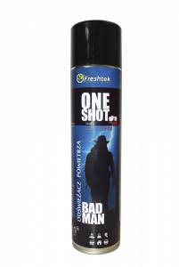 <b>One Shot Bad Man 600ml.</b> Odświeżacz powietrza.