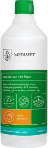 <b>Mediclean 110 Floor Pomarańcza 1l.</b> Preparat do bieżącego mycia podłóg.