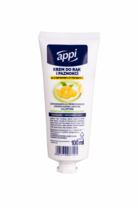 <b>Appi Krem do rąk i paznokci</b> - Glicerynowo cytrynowy 100ml