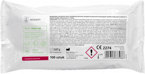 <b>Velox® Wipes NA. </b>Niealkoholowe chusteczki do dezynfekcji i mycia wyrobów medycznych.