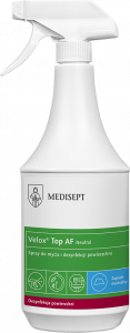 <b>Velox® Top AF Neutral 1l.</b> Spray szybkiej dezynfekcji.