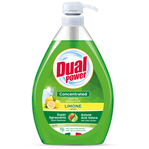 <b>Dual Power koncentrat do mycia naczyń</b> - Limonka 1L