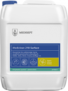 <b>Mediclean 210 Surface Zielona herbata 5l.</b> Preparat do mycia.