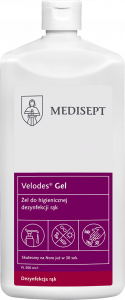 <b>Velodes Gel 500ml.</b> Żel do dezynfekcji rąk.