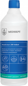 <b>Mediclean 200 Indust 1l.</b>Koncentrat do czyszczenia powierzchni  w obiektach przemysłowych.