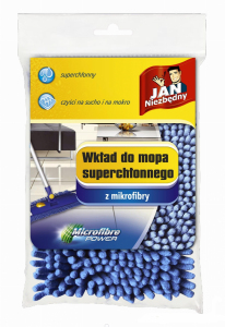 <b>Jan Niezbędny wkład do mopa</b> - Mikrofibra granatowy