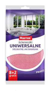 <b>Master Ścierka uniwersalna PRIMO 8+2szt.</b>