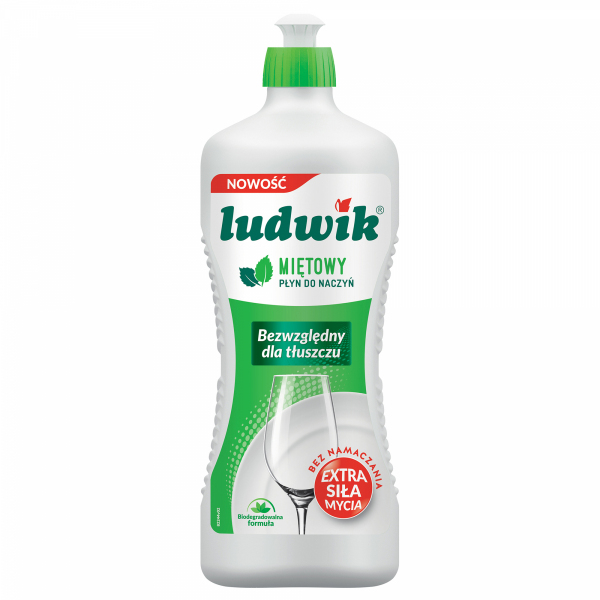 <b>Ludwik płyn do mycia naczyń</b> - Miętowy 900g