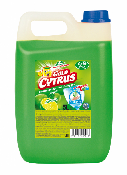 <b>Płyn do naczyń Gold Cytrus </b> - Cytryna 5L