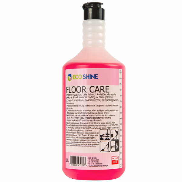 <b>Floor Care 1l.</b> Preparat do mycia podłóg.