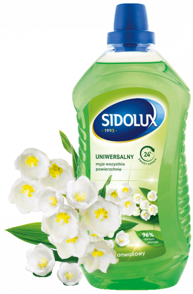 <b>SIDOLUX Uniwersalny płyn do mycia</b> - Konwalia 1L