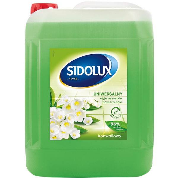 <b>SIDOLUX Uniwersalny płyn do mycia</b> - Konwalia 5L