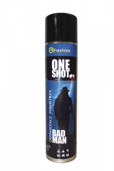 <b>One Shot Bad Man 600ml.</b> Odświeżacz powietrza.