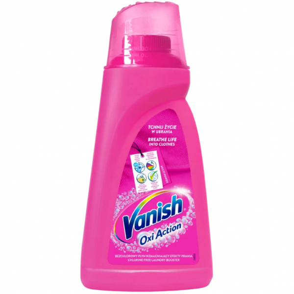 <b>Vanish Oxi Action</b> - Odplamiacz do koloru 1L