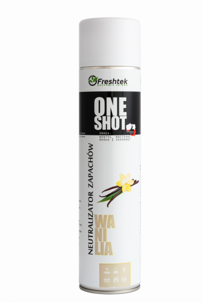<b>One Shot Wanilia 600ml.</b>  - Neutralizator zapachów