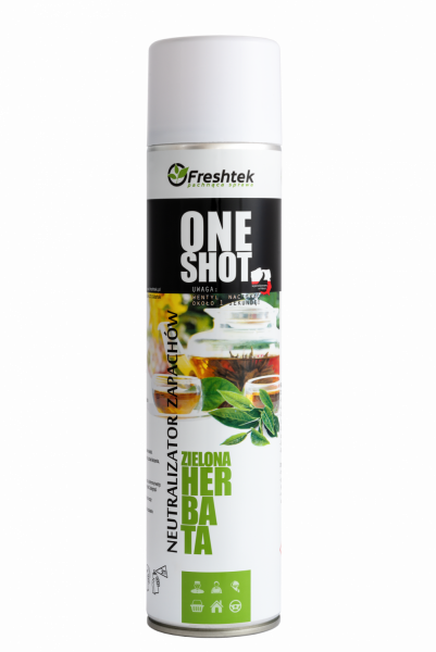 <b>One Shot Zielona Herbata 600ml.</b> - Neutralizator zapachów