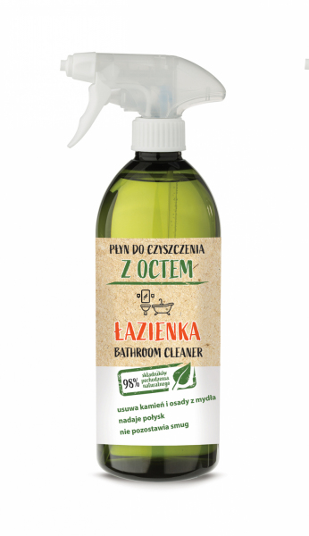 <b>Płyn do czyszczenia łazienki z octem</b> - Produkt na occie 750 ml