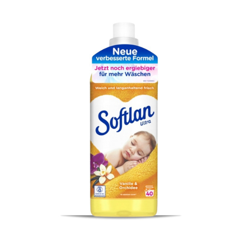 <b>Softlan płyn do płukania</b> - Złloty, Wanilia i Orchidea 1L