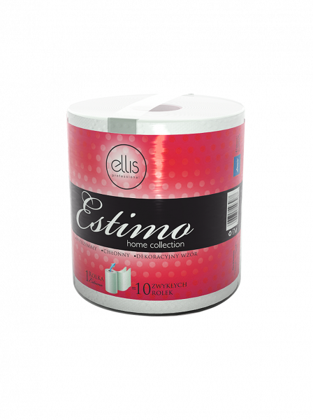 <b>Ręcznik w roli Ellis Estimo</b> - 2-warstwy celuloza 100m