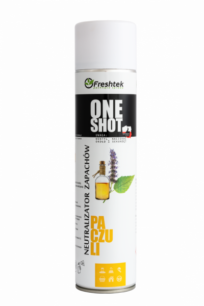 <b>One Shot Paczuli 600ml. </b> - Neutralizator zapachów