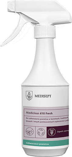 <b>Mediclean 610 Fresh Czarne winogrona 500ml.</b> Odświeżacz  powietrza.