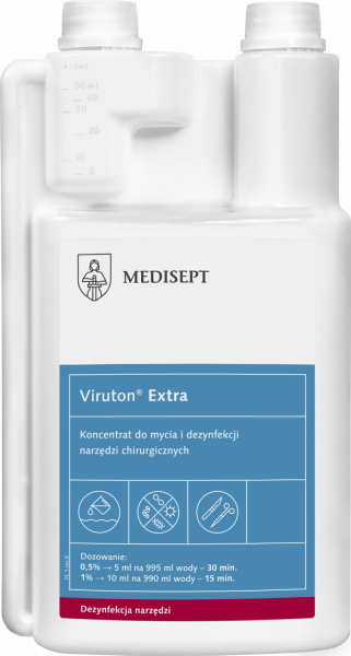 <b>Viruton® Extra</b> - Koncentrat do mycia i dezynfekcji narzędzi chirurgicznych 1L