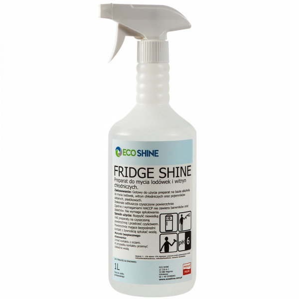 <b>Fridge Shine 1l.</b> Płyn do mycia lodówki.