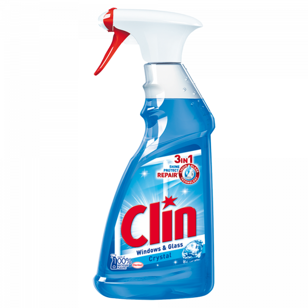<b>Płyn do mycia szyb Clin</b> -  Z rozpylaczem 500ml
